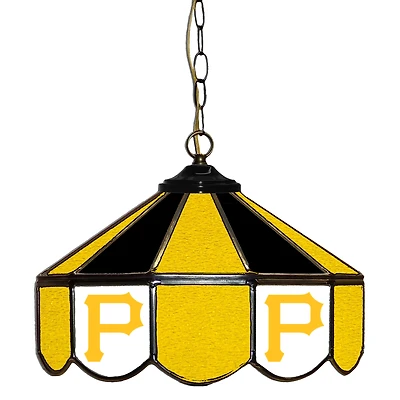 Pittsburgh Pirates 14" Team Logo Glass Pub Lamp