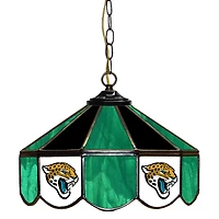 Jacksonville Jaguars 14" Team Logo Glass Pub Lamp