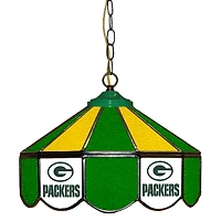 Green Bay Packers 14" Team Logo Glass Pub Lamp