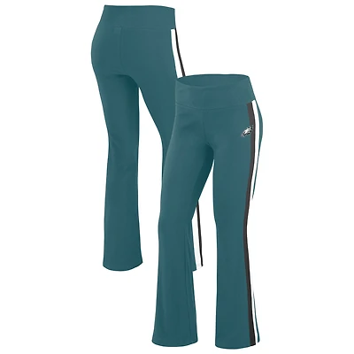 Women's WEAR by Erin Andrews Green Philadelphia Eagles Tri-Blend Yoga Pants