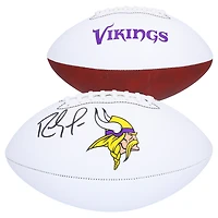 Randy Moss Minnesota Vikings Autographed Franklin White Panel Football