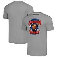 Unisex MLB x Guy Fieri’s Flavortown  Gray Philadelphia Phillies Tri-Blend T-Shirt