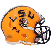Malik Nabers LSU Tigers Autographed Riddell Speed Mini Helmet
