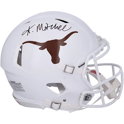 Adonai Mitchell Texas Longhorns Autographed Riddell Speed Authentic Helmet
