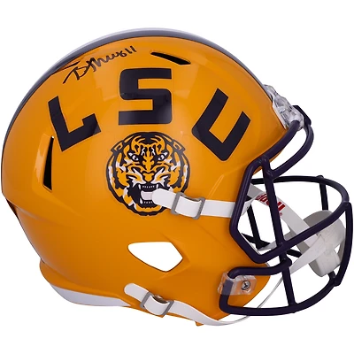 Brian Thomas Jr LSU Tigers Autographed Riddell Speed Replica Helmet