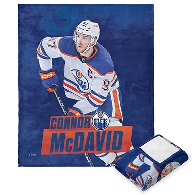 The Northwest Group Connor McDavid Edmonton Oilers 50" x 60" Player Silk Touch Throw Blanket