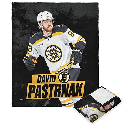 The Northwest Group David Pastrnak Boston Bruins 50" x 60" Player Silk Touch Throw Blanket