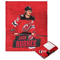 The Northwest Group Jack Hughes New Jersey Devils 50" x 60" Player Silk Touch Throw Blanket