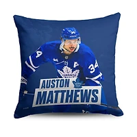 The Northwest Group Auston Matthews Toronto Maple Leafs 18" x 18" Player Printed Throw Pillow