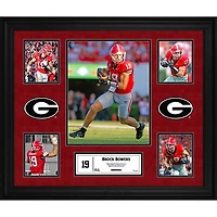 Brock Bowers Georgia Bulldogs Framed 5-Photo Collage