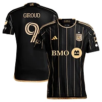 Men's adidas Olivier Giroud Black LAFC 2024 Primary Authentic Player Jersey