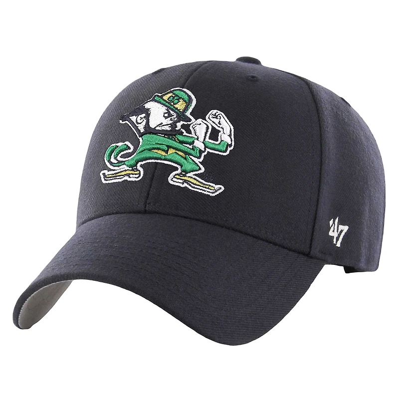 Youth '47 Navy Notre Dame Fighting Irish Basic MVP Adjustable Hat