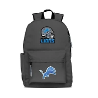MOJO Gray Detroit Lions Two Logo Campus Backpack