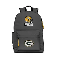 MOJO Gray Green Bay Packers Two Logo Campus Backpack
