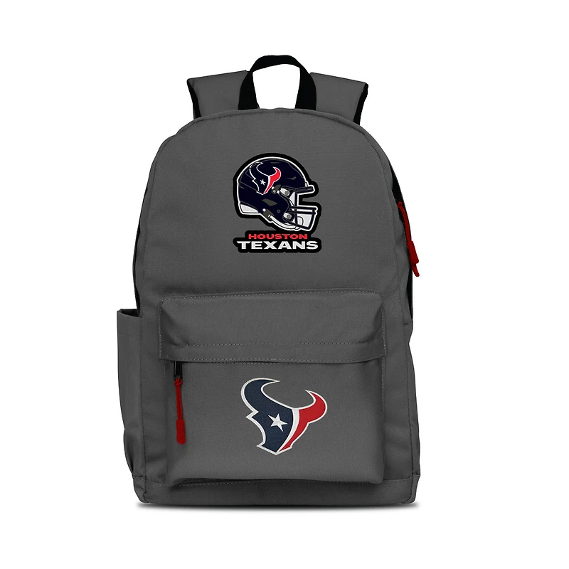 MOJO Gray Houston Texans Two Logo Campus Backpack