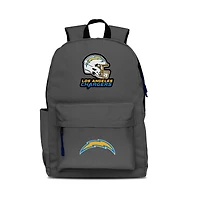 MOJO Gray Los Angeles Chargers Two Logo Campus Backpack