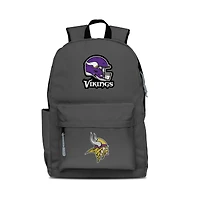 MOJO Gray Minnesota Vikings Two Logo Campus Backpack