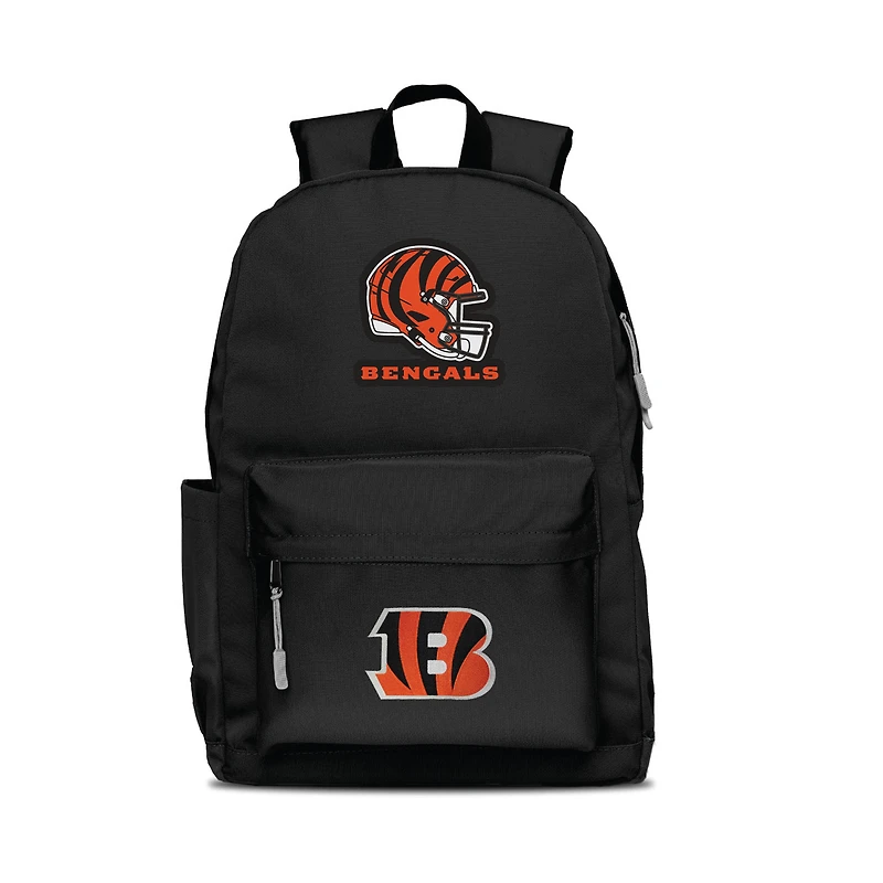 MOJO Black Cincinnati Bengals Two Logo Campus Backpack