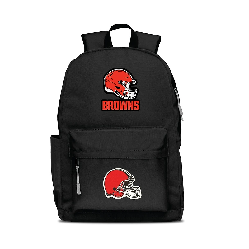 MOJO Black Cleveland Browns Two Logo Campus Backpack