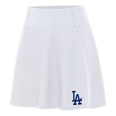 Women's Antigua White Los Angeles Dodgers Chip Skort