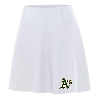 Women's Antigua White Athletics Chip Skort