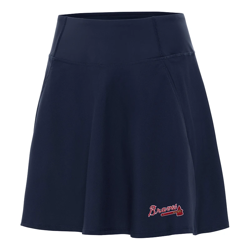 Women's Antigua Navy Atlanta Braves Chip Skort