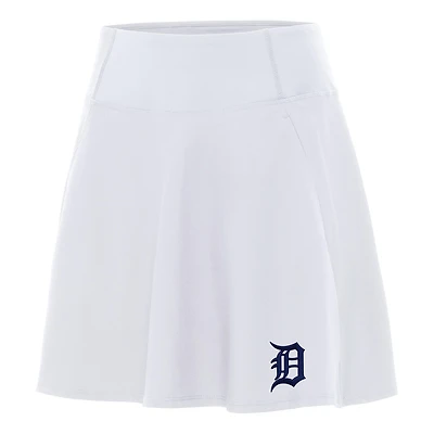 Women's Antigua White Detroit Tigers Chip Skort