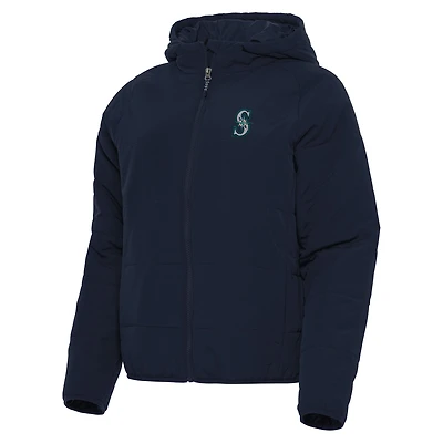Women's Antigua Navy Seattle Mariners Universe Full-Zip Hoodie Jacket