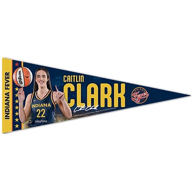 WinCraft Caitlin Clark Indiana Fever 12" x 30" Premium Player Pennant