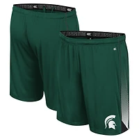 Men's Colosseum Green Michigan State Spartans Online Shorts