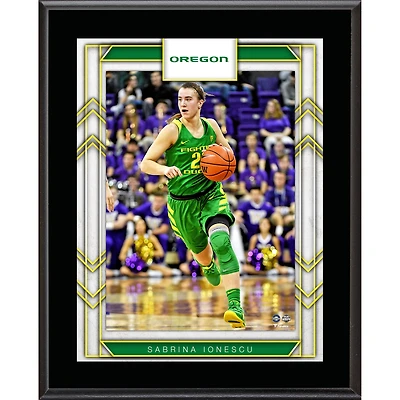 Sabrina Ionescu Oregon Ducks 10.5" x 13" Sublimated Player Plaque