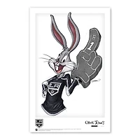 Bugs Bunny Los Angeles Kings 11" x 17" Looney Tunes Poster Print