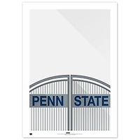 Penn State Nittany Lions 24" x 36" Minimalist Stadium Fine Art Print