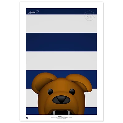 Penn State Nittany Lions 14" x 20" Limited Edition Mascot Fine Art Print
