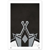 Los Angeles Kings 14" x 20" Minimalist Logo Limited Edition Fine Art Print