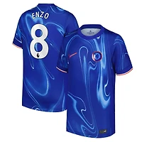 Youth Nike Enzo Fernández Blue Chelsea 2024/25 Home Replica Player Jersey