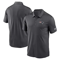 Men's Nike Anthracite New England Patriots Franchise Performance Polo