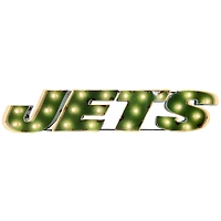 Imperial  New York Jets 7.75" x 42" Lighted Recycled Metal Sign