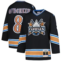 Youth Mitchell & Ness Alexander Ovechkin Black Washington Capitals 2005   Power Play Player Jersey