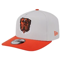 Men's New Era Stone Cleveland Browns Decent 9FIFTY A-Frame Snapback Hat