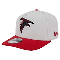Men's New Era Stone Atlanta Falcons Decent 9FIFTY A-Frame Snapback Hat