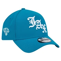 Men's New Era Teal Jacksonville Jaguars Mystic 9FORTY A-Frame Adjustable Hat