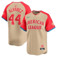 Men's Nike Yordan Alvarez Cream American League 2024 MLB All-Star Game Limited Player Jersey