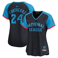 Women's Nike William Contreras Navy National League 2024 MLB All-Star Game Limited Player Jersey