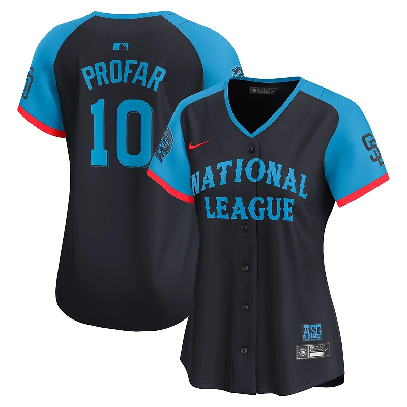 Women's Nike Jurickson Profar Navy National League 2024 MLB All-Star Game Limited Player Jersey