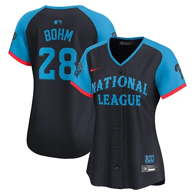 Women's Nike Alec Bohm Navy National League 2024 MLB All-Star Game Limited Player Jersey