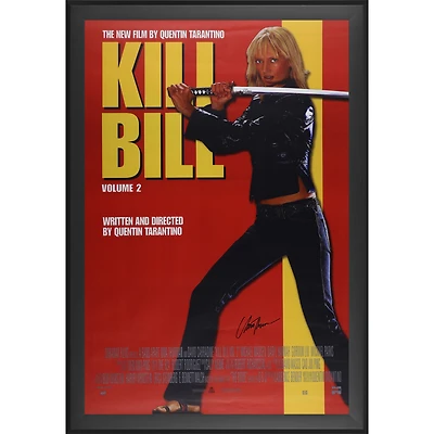 Uma Thurman Kill Bill Vol. 2 Autographed Framed 27" x 40" Movie Poster
