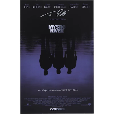 Tim Robbins Autographed Mystic River 11" x 17" Movie Poster