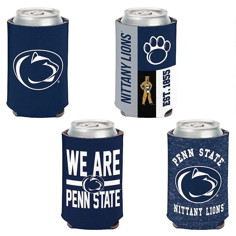 WinCraft Penn State Nittany Lions 4-Pack 12oz. Can Cooler Set