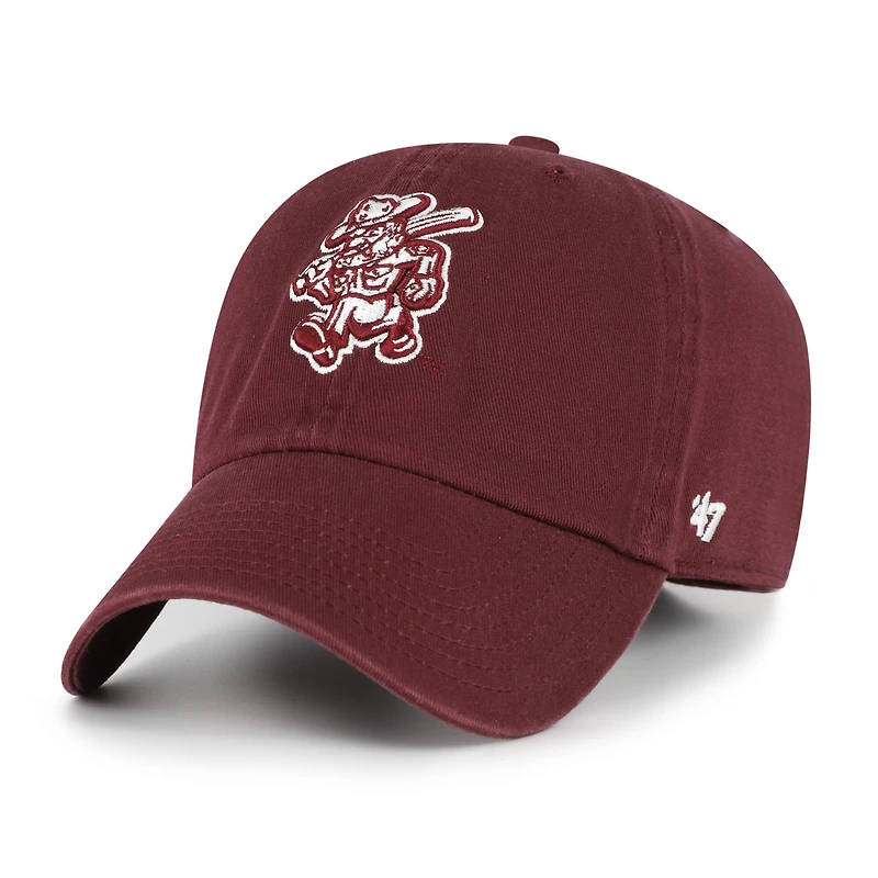 Men's '47 Maroon Texas A&M Aggies Vault Clean Up Adjustable Hat